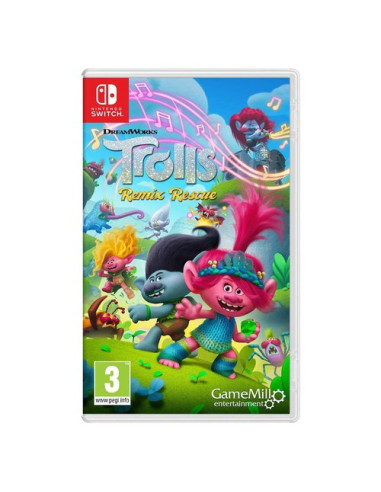 Videogioco GameMill Entertainment TRO NSW EU SWITCH Trolls Remix Rescu