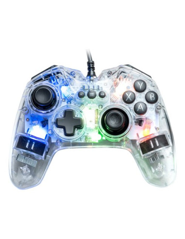 Gamepad Nacon PCGC 100RGB PC GAME Wired Gaming Controller Clear