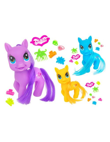 Playset Magic Pony con accessori W’TOY 41148 Assortito