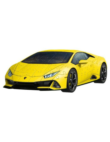 Puzzle Ravensburger 11562 3D Lamborghini Huracán EVO Giallo