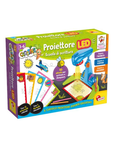 Gioco educativo Lisciani 102426 CAROTINA Proiettore Scuola di Scrittur