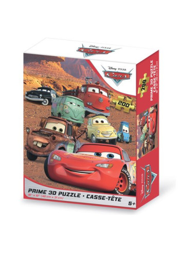 Puzzle Grandi Giochi PUC00000 PRIME 3D Disney Cars