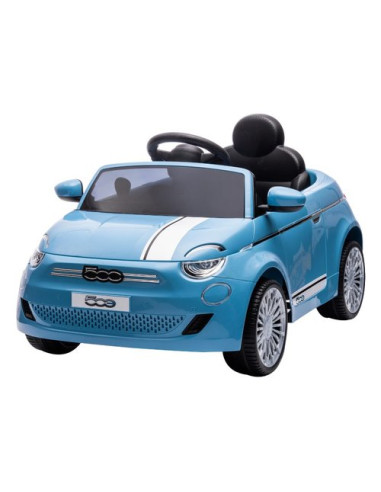 Auto elettrica Globo 42122 ESPIDKO Fiat 500e 12V R C Azzurro