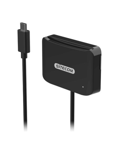 Lettore smart card Sitecom MD 1002 USB C ID Card Reader Black