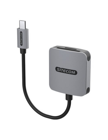 Lettore schede memoria Sitecom MD 1008 USB C Card Reader UHS I Grey