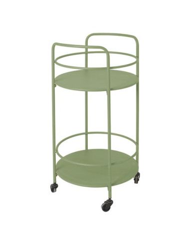 Carrello porta vivande Amicasa KART Verde salvia