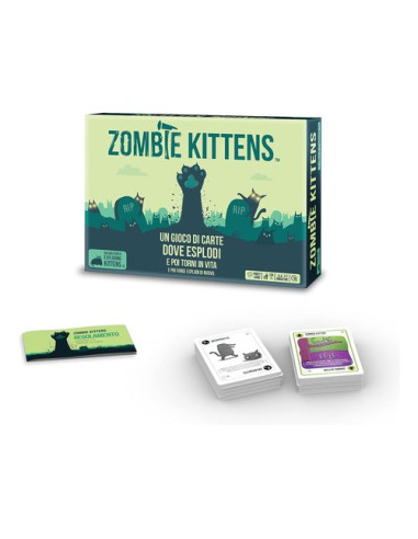 Gioco Asmodee 8628 Zombie Kittens