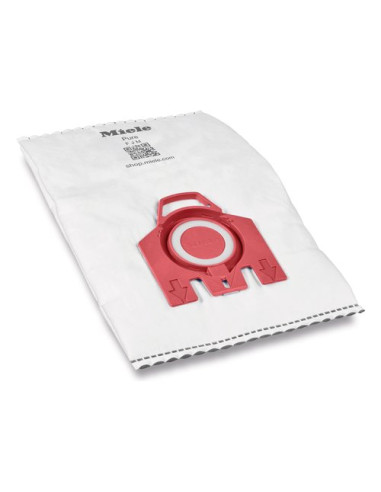 Sacchetto aspirapolvere Miele 12421140 HYCLEAN Pure FJM Bianco e Rosso