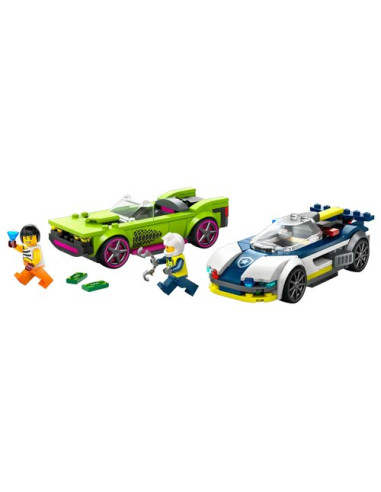 Inseguimento della Macchina da Corsa LEGO 60415 CITY POLICE