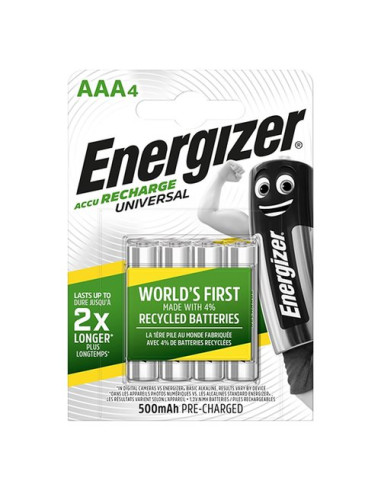 Batteria Ministilo AAA ricaricabile Energizer E301375705 RECHARGE UNIV