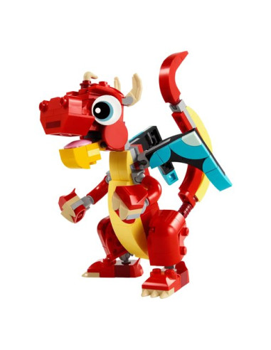 Drago Rosso LEGO 31145 CREATOR 3 IN 1