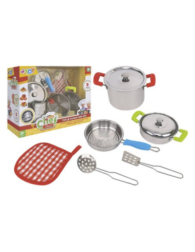 Playset Chef Italia 8 pz Globo 41726 W’TOY