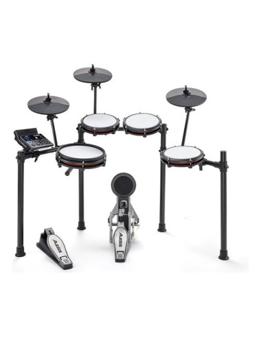 Batteria elettronica Alesis Nitro Max Kit Black e Red