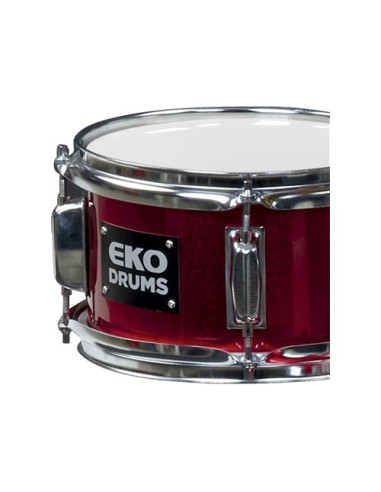 Batteria acustica Eko 06800002 DRUMS ED 300 Metallic red