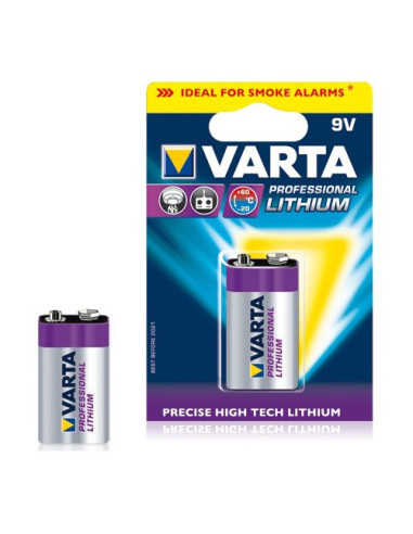 Batteria Transistor 9V Varta 06122 301 401 PROFESSIONAL LITHIUM