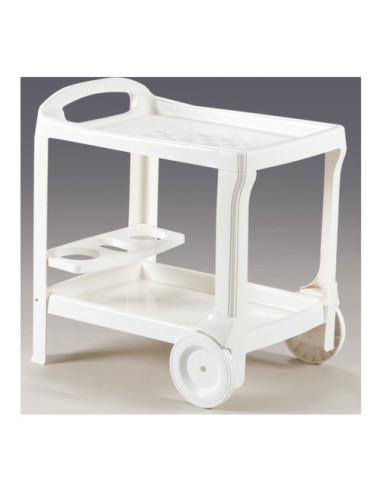 Carrello porta vivande Bica 92 BORNEO Bianco