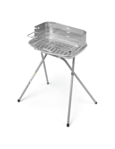 Barbecue Carbonella Ompagrill 40098 ALUMINIZED Silver