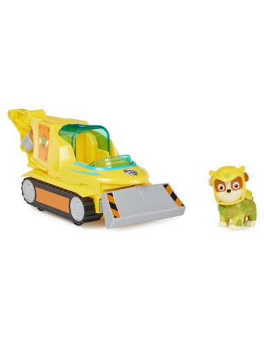 Rubble con Veicolo Aqua Pups Spin Master 6066158 PAW PATROL Giallo