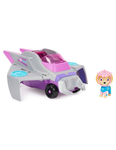 Skye con veicolo Aqua Pups Spin Master 6066141 PAW PATROL Grigio e Lil