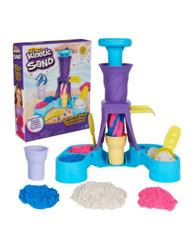 Sabbia creativa Spin Master 6068385 KINETIC SAND Gelateria Colorata