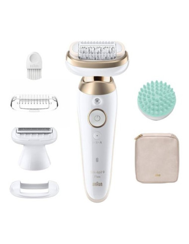 Epilatore Braun SES9 071 SILK EPIL 9 Flex 3in1 White e Gold