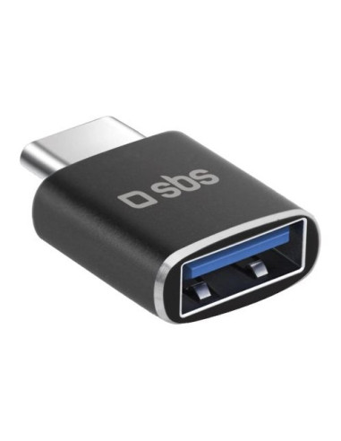 Connettore telefono Sbs TEADAPTTCUSB USB C to USB Nero