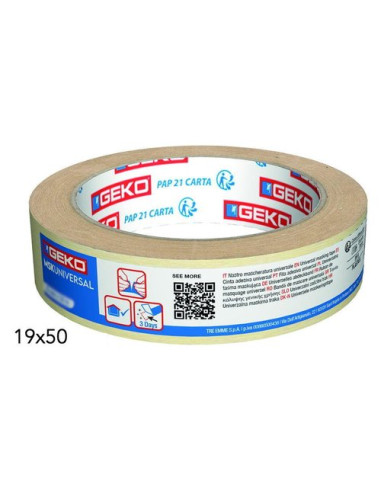 Nastro mascheratura Geko 21000 121 UNIVERSAL Beige