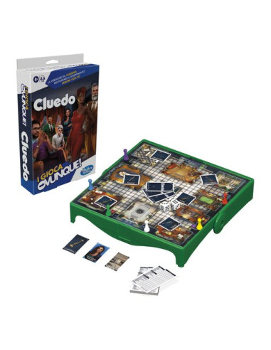 Gioco viaggio Hasbro F8251IC01 GAMING Cluedo Travel