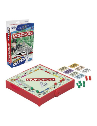 Gioco viaggio Hasbro F8256IC0 MONOPOLY Travel