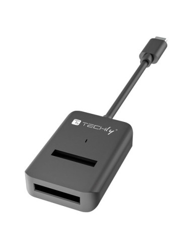 Connettore computer Techly IADAP USB32 SATASSD USB C Black