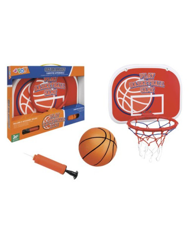 Tabellone pallacanestro Globo 41226 W’TOY Set con palla e pompa inclus