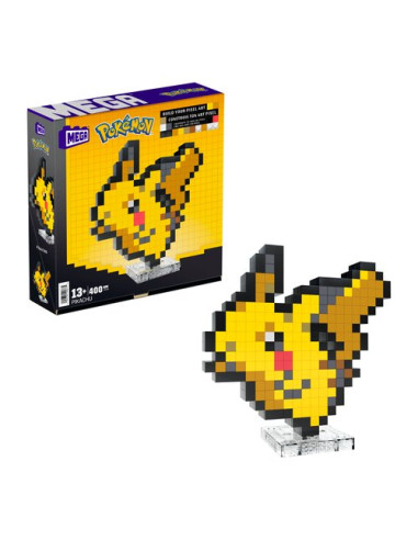 Pixel Art Pikachu Mega Bloks HTH74 POKEMON