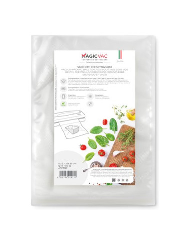 Sacchetti sottovuoto Magic Vac ANP1129 SENZA ETICHETTA BPA Free 25x35c