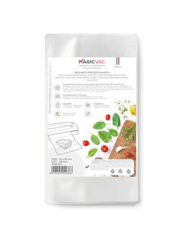 Sacchetti sottovuoto Magic Vac ANP1103 SENZA ETICHETTA BPA Free 15x30c