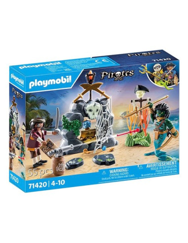 Nascondiglio del tesoro pirata Playmobil 71420 PIRATES