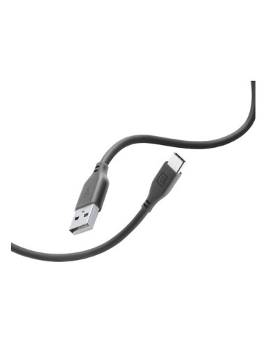 Cavo USB C Cellular Line USBDATASOFTUSBCK SOFT CABLE Antigroviglio Ner