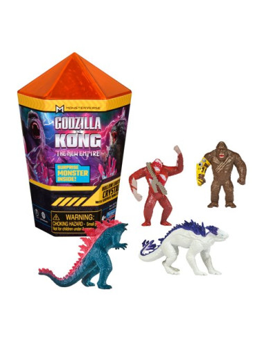 Mini personaggio Crystal Giochi Preziosi MN302000 GODZILLA X KONG Asso