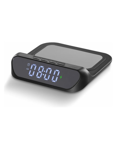 Caricabatterie Cellular Line WIRELESSCLOCK2K SMART CLOCK WIRELESS Nero