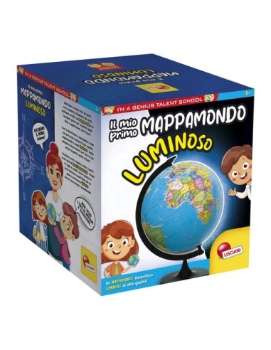 Gioco educativo Lisciani 105519 I'M A GENIUS Il mio primo mappamondo l