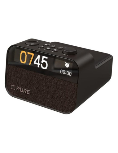 Radiosveglia Pure 30103 MOMENT Charge Coffee black