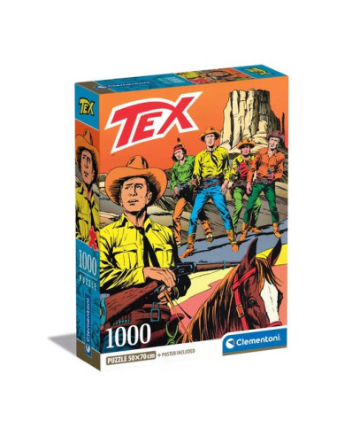 Puzzle Clementoni 39840 TEX con poster incluso