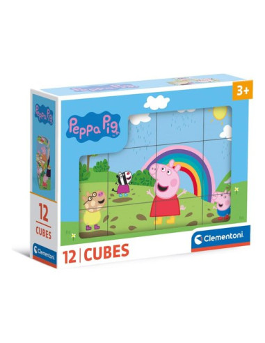 Puzzle Clementoni 41195 PEPPA PIG Cubi