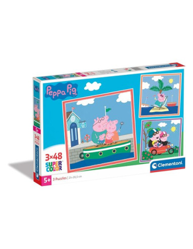 Puzzle Clementoni 25293 PEPPA PIG Tris Supercolor