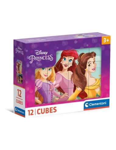 Puzzle Clementoni 41197 DISNEY PRINCESS Cubi