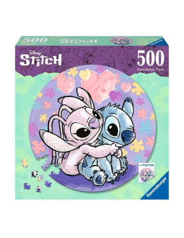 Puzzle Ravensburger 17581 STITCH Circle Assortito