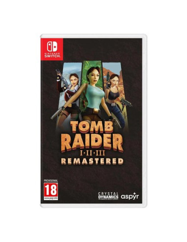 Videogioco Crystal Dynamics SWSW1774 SWITCH Tomb Raider I II III Remas