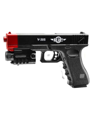 Pistola giocattolo Villa Giocattoli 305 AIR SOFT V305 13 colpi 6 mm vo