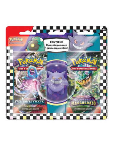 Carte gioco Gamevision PK60514 POKEMON Back to school 2024 con persona