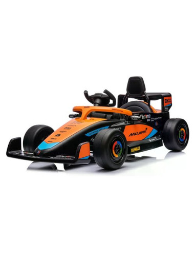 Auto elettrica Biemme by Bcs 1123 BK MCLAREN F1 Team 12V R C Nero e Ar