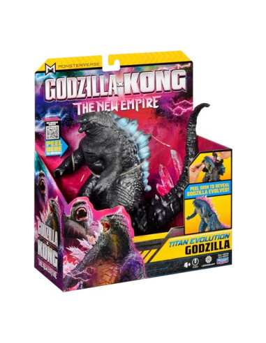 Godzilla Titan Evolution 2 in 1 Giochi Preziosi MN305400 GODZILLA VS.